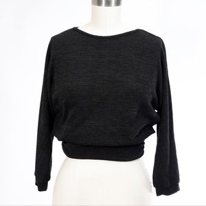 Papermoon 3/4 Sleeve Crop Sweater